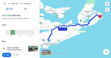 Louisbourg TAXI HALIFAX AIRPORT TRANSFER