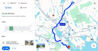 Purcells cove Rd Airport TAXI HALIFAX AIRPORT TRANSFER