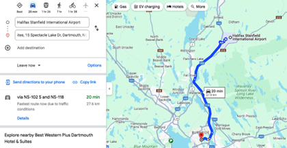 Kingston TAXI HALIFAX AIRPORT TRANSFER