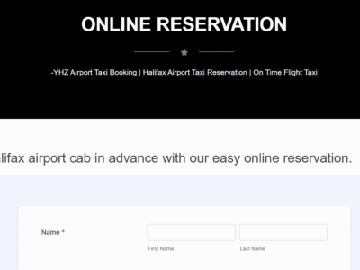 Halifax Airport Taxi Service