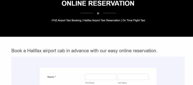 Halifax Airport Taxi Service